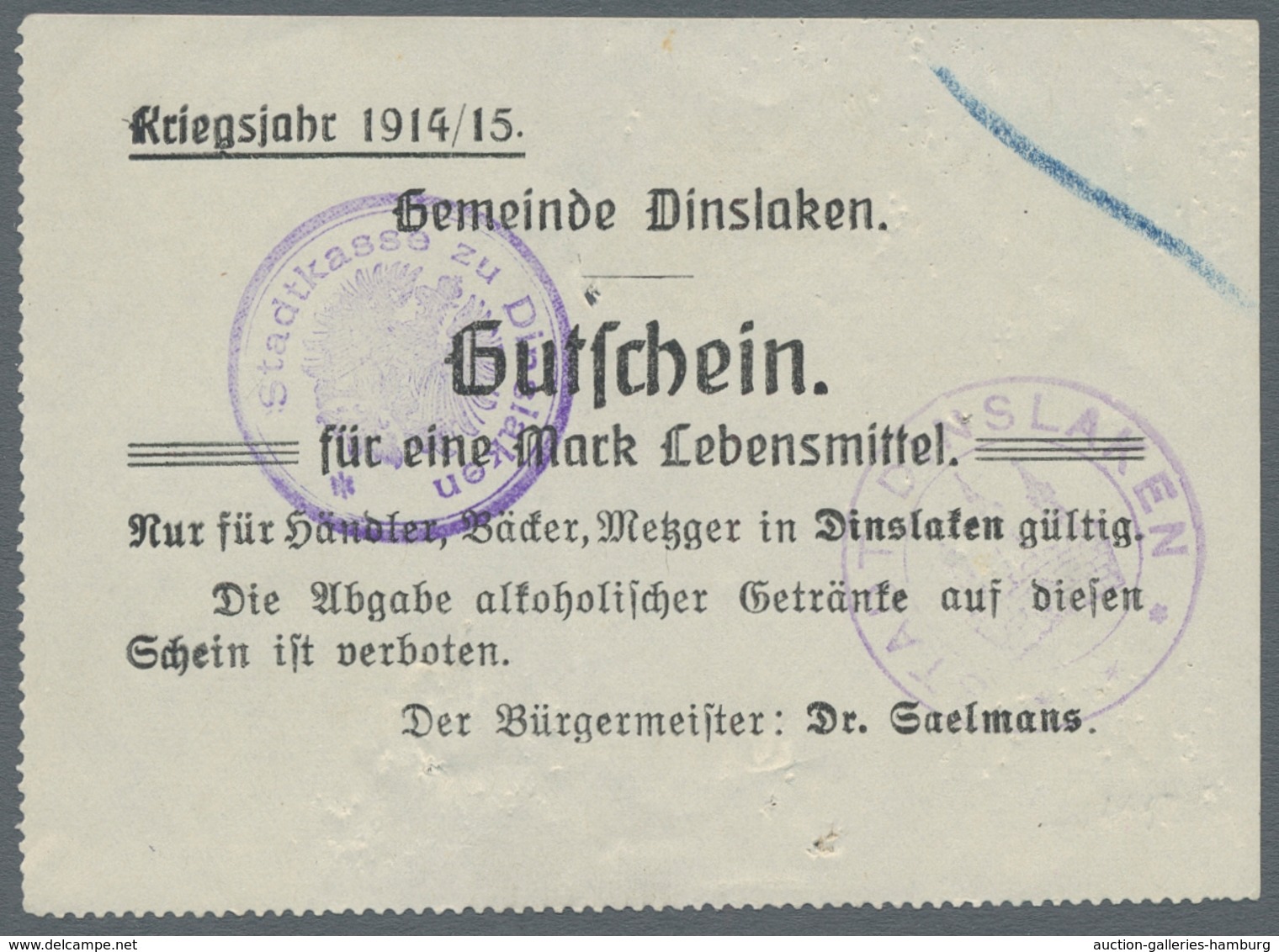 Deutschland - Notgeld: 1914-1923, Sammlung von etwa 250 deutschen Notgeldscheinen in einem Einsteckb