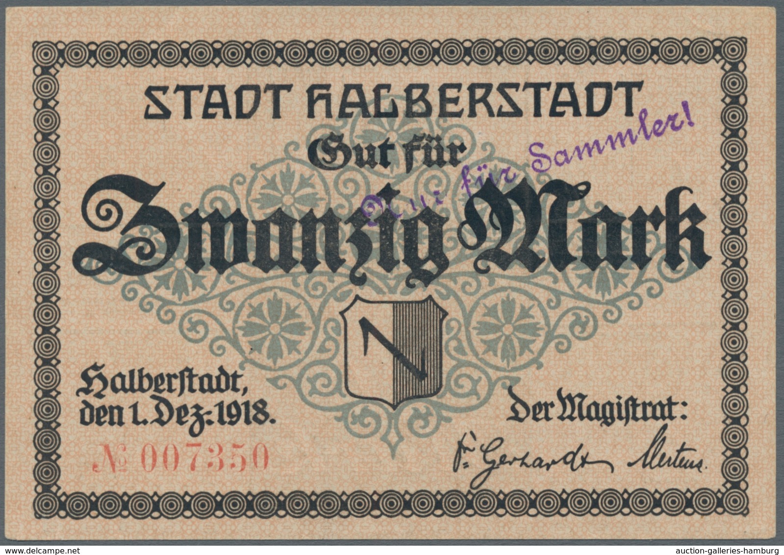 Deutschland - Notgeld: 1917-1923, Sammlung von etwa 350 Notgeldscheinen aus ganz Deutschland in eine