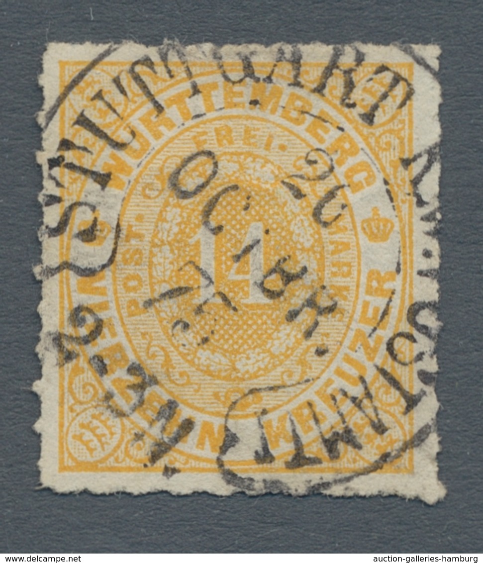 Nachlässe: HUFEISENSTEMPEL 1867 – 1875 (ca.): Hübsche Sammlung Mit Ca. 375 Marken Oder Briefstücken - Lots & Kiloware (min. 1000 Stück)