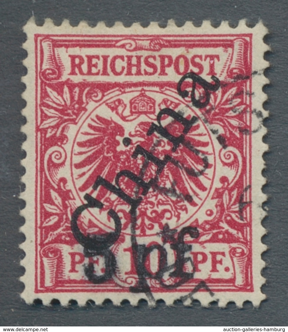 Nachlässe: DEUTSCHE AUSLANDSPOSTÄMTER UND KOLONIEN: 1870-1914, Gestempelte Qualitätssammlung, In Den - Lots & Kiloware (mixtures) - Min. 1000 Stamps