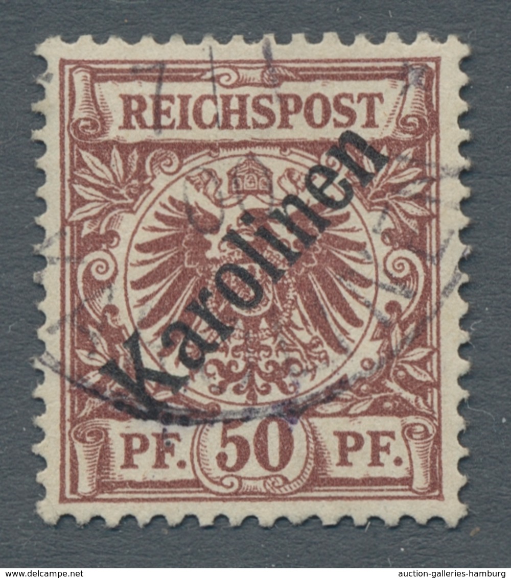 Nachlässe: DEUTSCHE AUSLANDSPOSTÄMTER UND KOLONIEN: 1870-1914, Gestempelte Qualitätssammlung, In Den - Lots & Kiloware (mixtures) - Min. 1000 Stamps