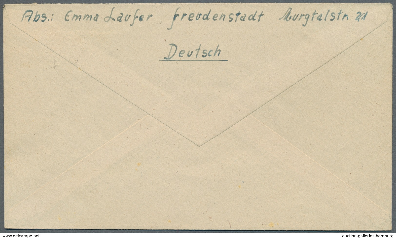 Nachlässe: DEUTSCHLAND 1945-47: Interessante Postgeschichtliche Sammlung, Die Auf Ca. 100 Belegen Di - Lots & Kiloware (min. 1000 Stück)