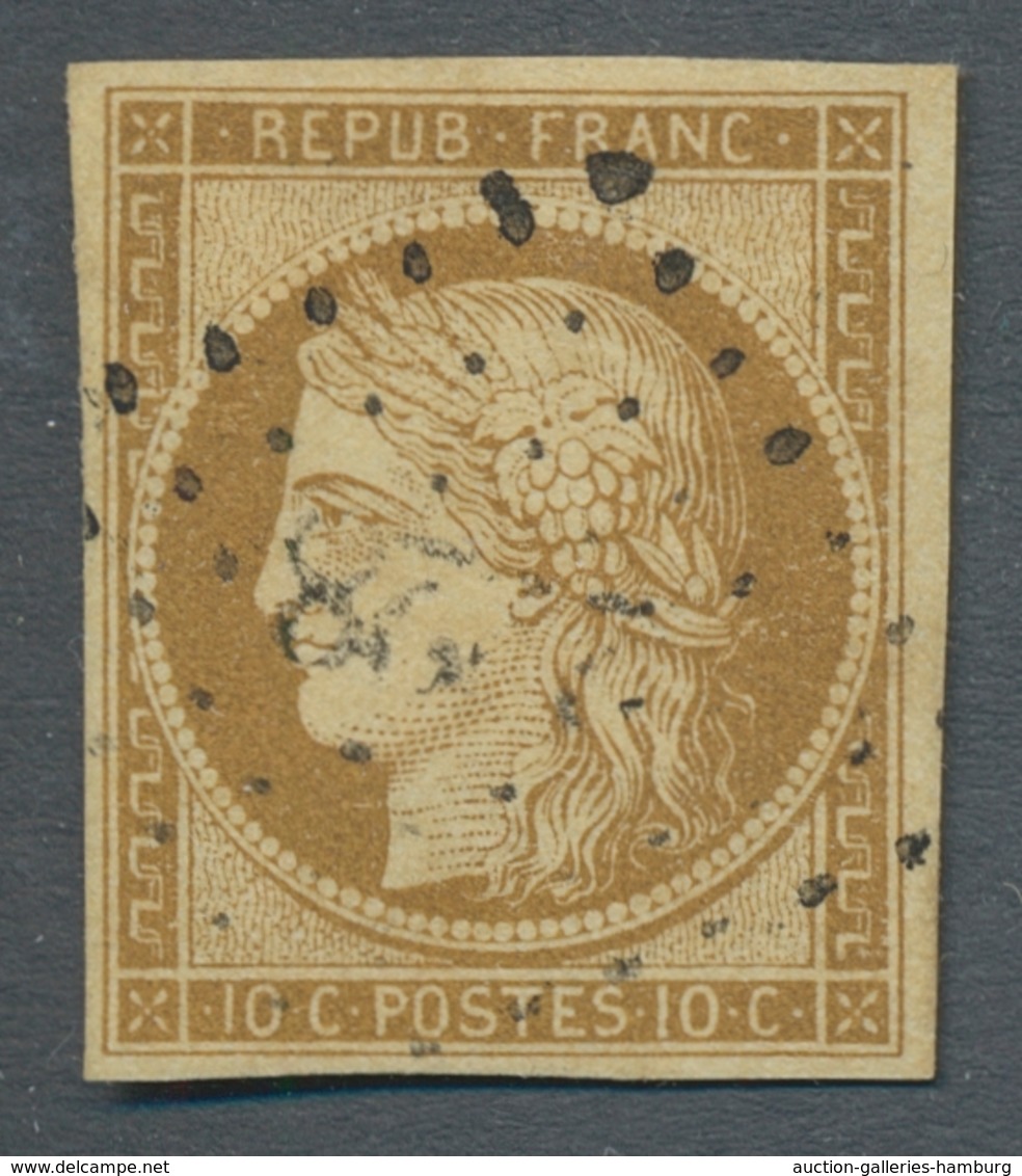 Nachlässe: FRANKREICH 1849-1970: Hervorragende Sammlung, Ohne Die „Vermillon“ And Später Die „Ile De - Lots & Kiloware (mixtures) - Min. 1000 Stamps