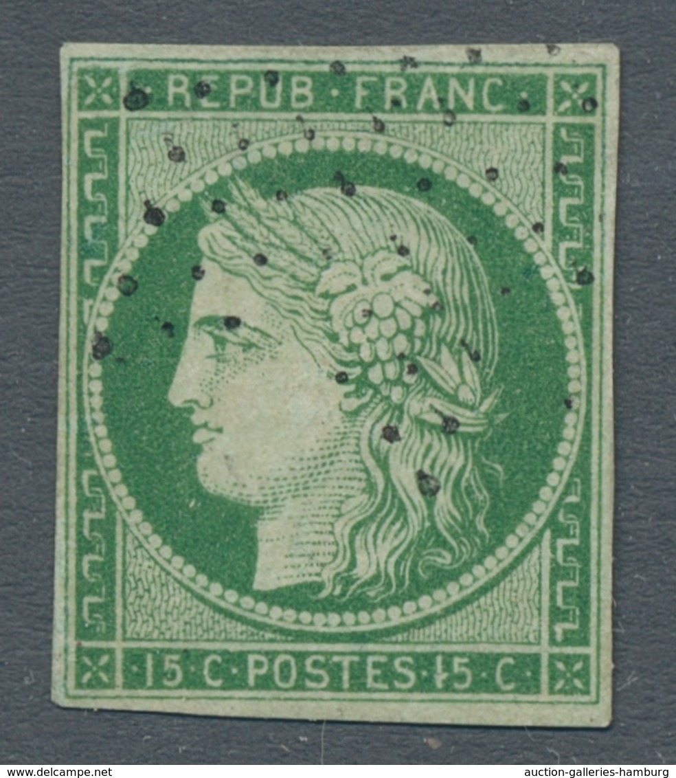 Nachlässe: FRANKREICH 1849-1970: Hervorragende Sammlung, Ohne Die „Vermillon“ And Später Die „Ile De - Lots & Kiloware (min. 1000 Stück)