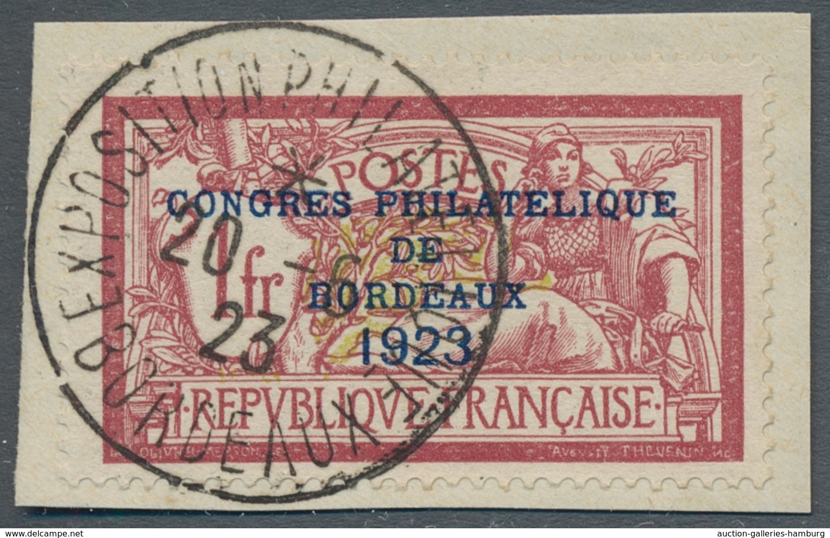 Nachlässe: FRANKREICH 1849-1970: hervorragende Sammlung, ohne die „Vermillon“ and später die „Ile de