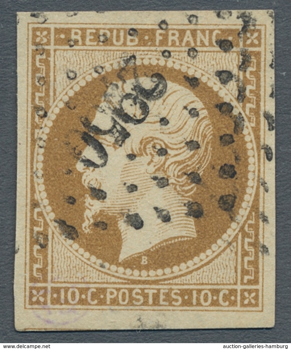 Nachlässe: FRANKREICH 1849-1970: hervorragende Sammlung, ohne die „Vermillon“ and später die „Ile de
