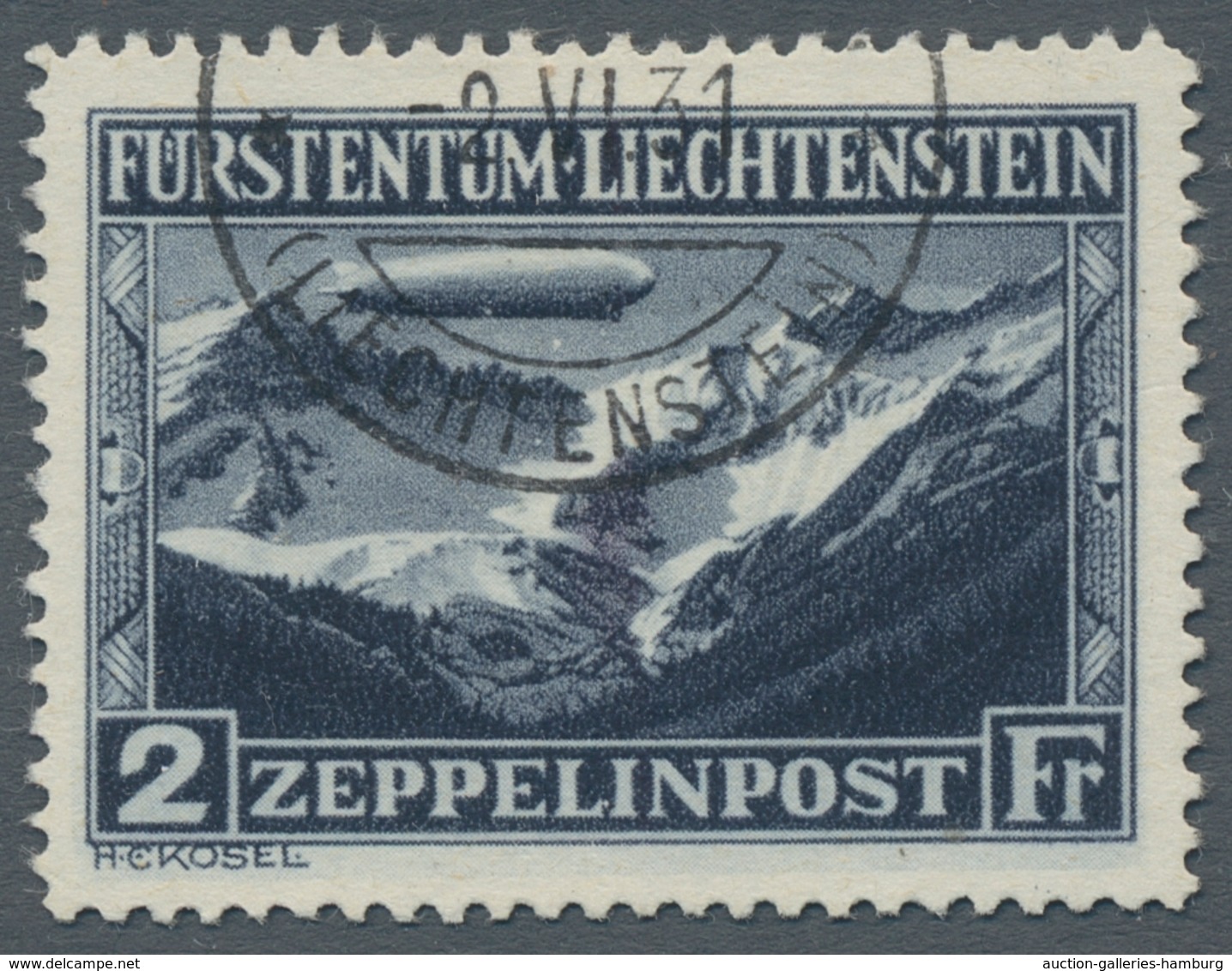 Nachlässe: LIECHTENSTEIN 1912-1970: Komplette, feinst gestempelte Sammlung incl. Dienst- und Portoma