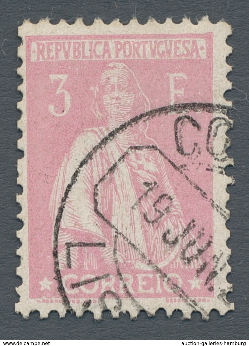 Nachlässe: PORTUGAL, 1853-1970: Fast Ausnahmslos Nur Gestempelt Gesammelt, Mit Sämtlichen Klassische - Lots & Kiloware (mixtures) - Min. 1000 Stamps