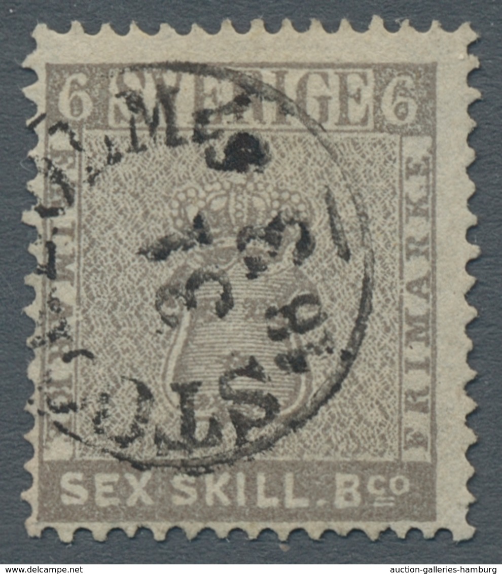 Nachlässe: SCHWEDEN 1855-1970: Gestempelte Sammlung Bis Auf „Värnamo“-Ausgabe Komplett, Mit Sehr Gut - Lots & Kiloware (mixtures) - Min. 1000 Stamps