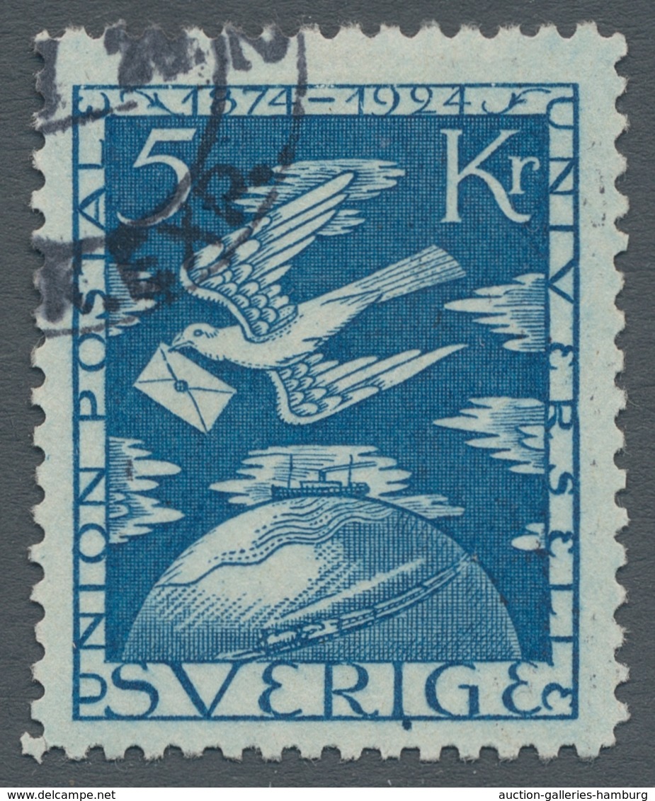 Nachlässe: SCHWEDEN 1855-1970: Gestempelte Sammlung bis auf „Värnamo“-Ausgabe komplett, mit sehr gut