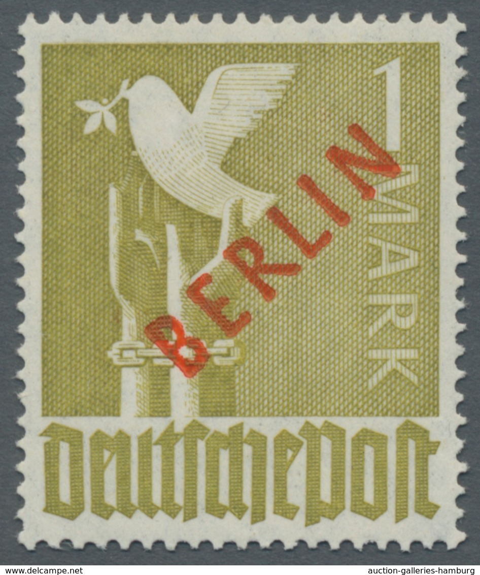 Nachlässe: 1933-ca.2001 Umfangreiche, schöne Deutschlandsammlung, angefangen mit einer kplt.Slg. Deu