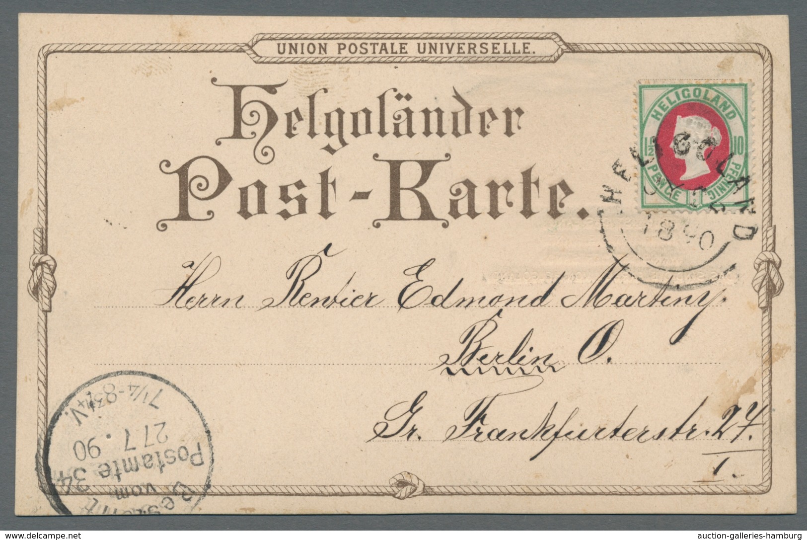Altdeutschland: Ab 1860 Kleines, Aber Interessantes Brief U.Kartenlot Ab Altdeutschland Ua. Eine 3 F - Sammlungen