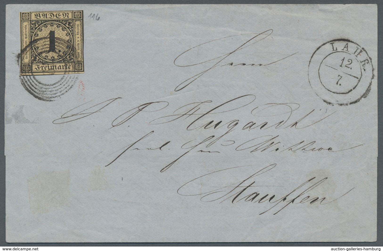 Baden - Marken Und Briefe: 1811/1871; Diese Bemerkenswerte Sammlung Enthält Neben Einem überkomplett - Other & Unclassified