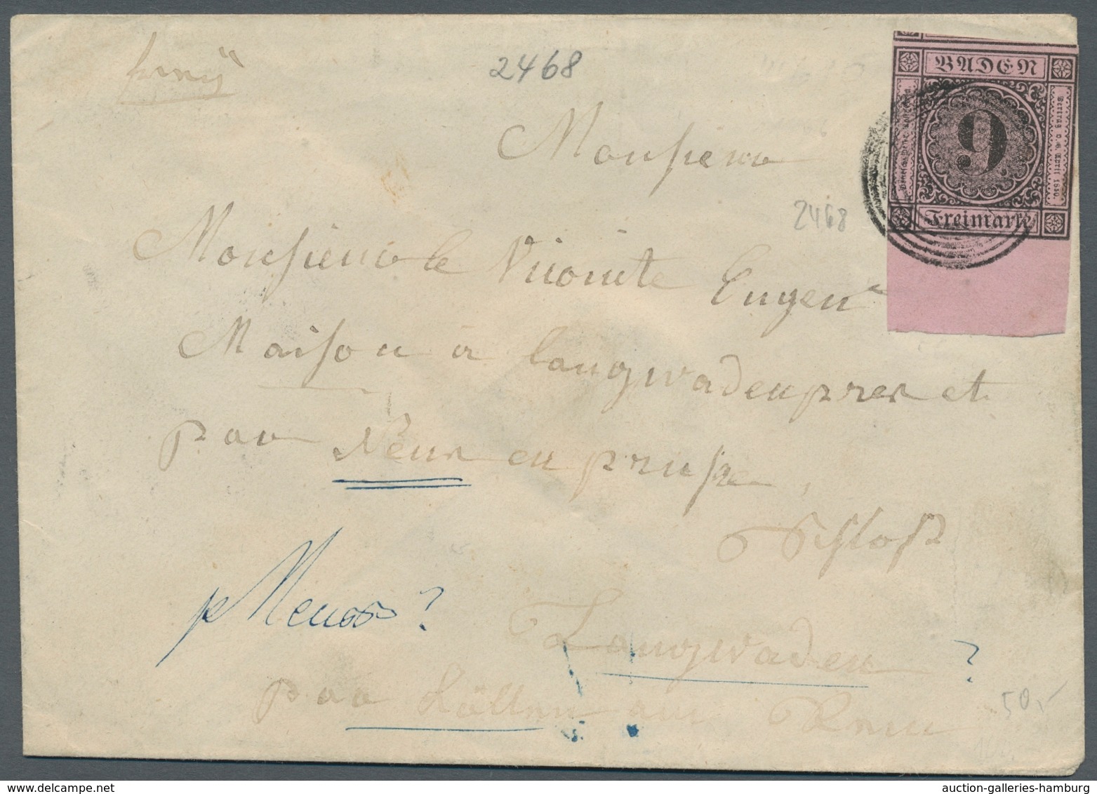 Baden - Marken Und Briefe: 1811/1871; Diese Bemerkenswerte Sammlung Enthält Neben Einem überkomplett - Other & Unclassified