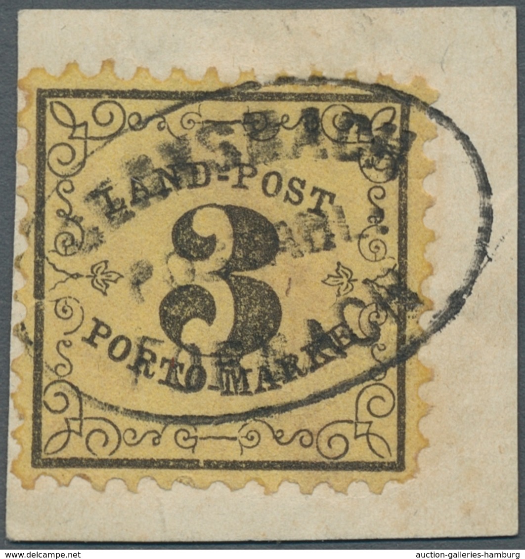 Baden - Marken und Briefe: 1811/1871; diese bemerkenswerte Sammlung enthält neben einem überkomplett