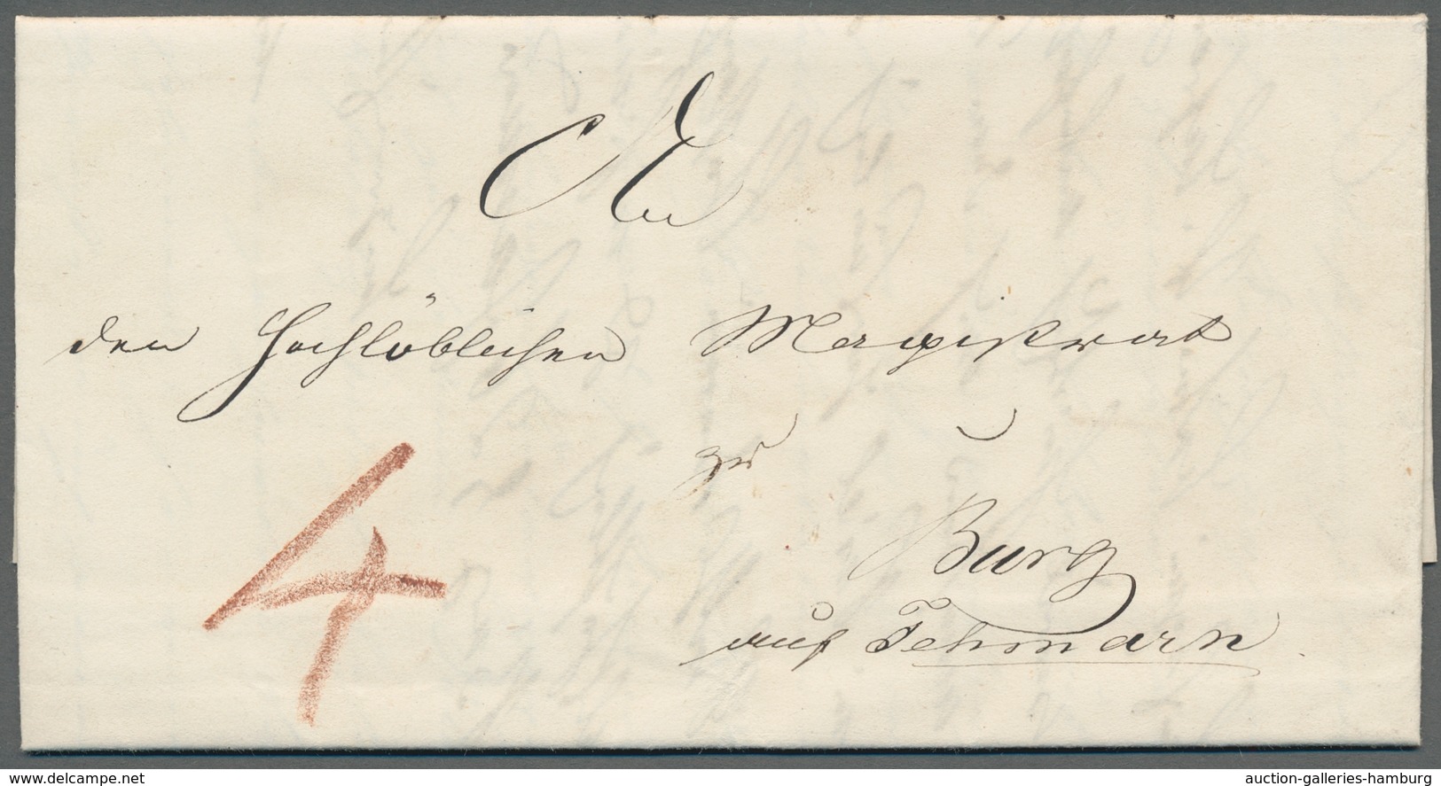 Baden - Marken Und Briefe: 1851-1868, Gestempelte Sammlung Auf Losen Albumseiten Mit Etlichen Besser - Other & Unclassified