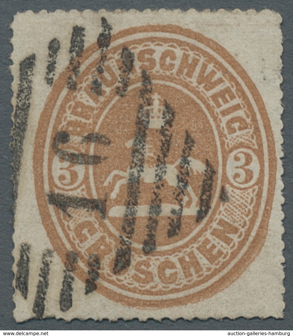 Braunschweig - Marken Und Briefe: 1852/1865; Ausserordentlich Reichhaltige Sammlung Der Markenausgab - Brunswick