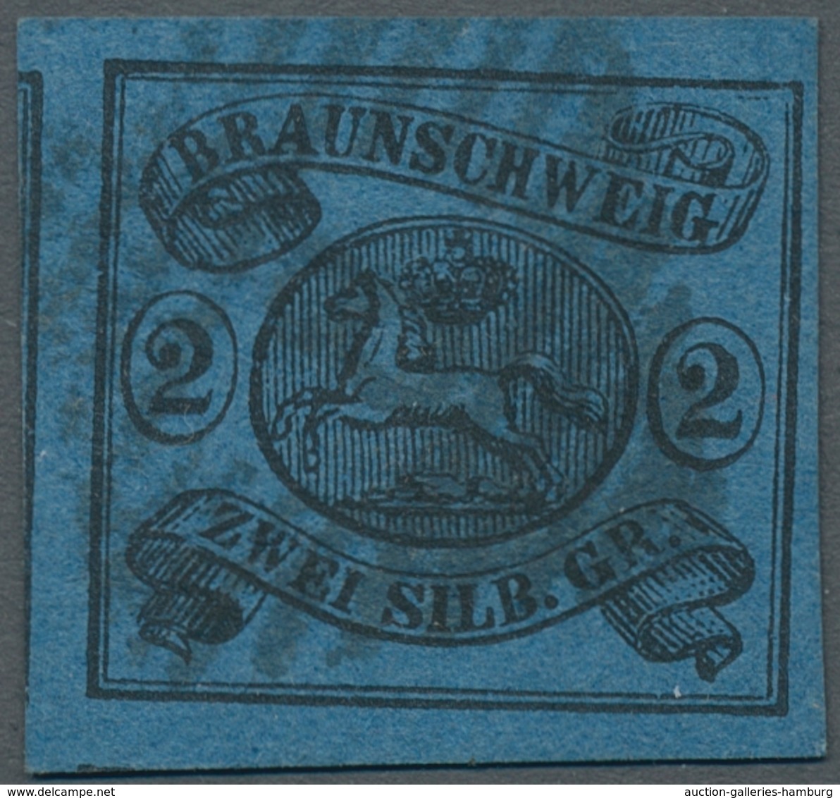 Braunschweig - Marken und Briefe: 1852/1865; ausserordentlich reichhaltige Sammlung der Markenausgab