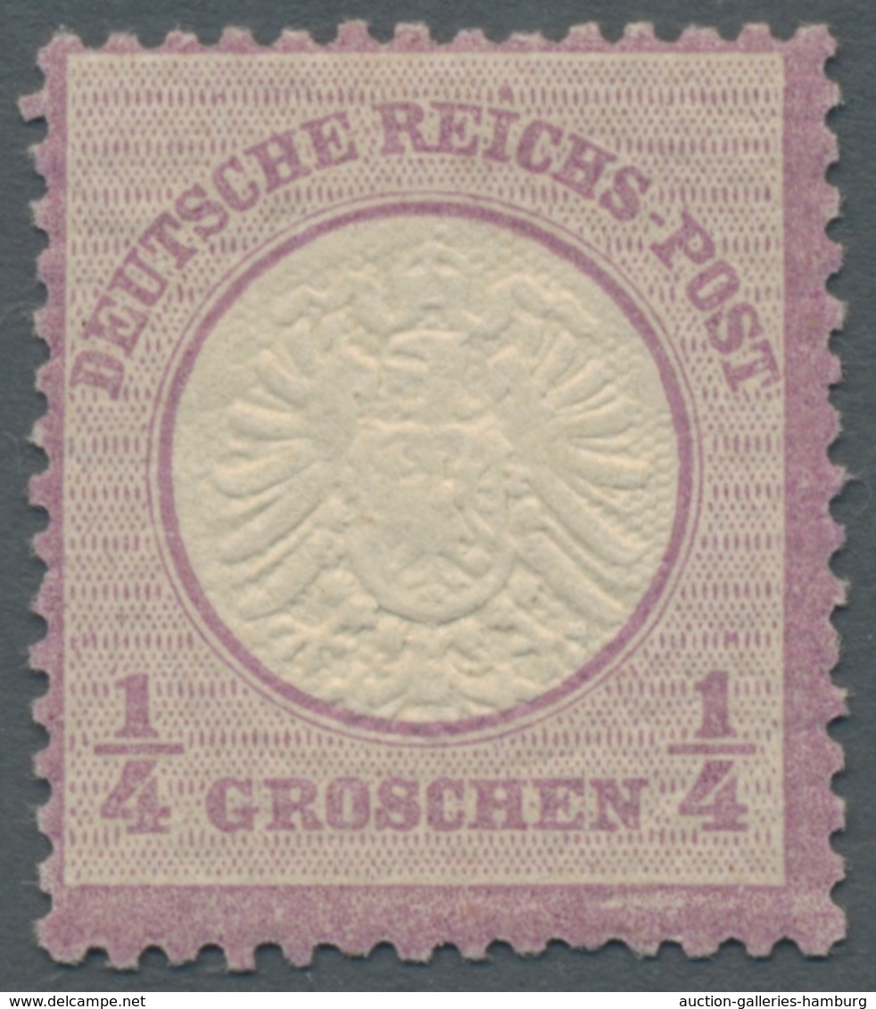 Deutsches Reich: 1872-1889 Gute Partie Ab Brustschild Mit Vielen Guten, Auch Teilw. Etwas Höher Gepr - Collections