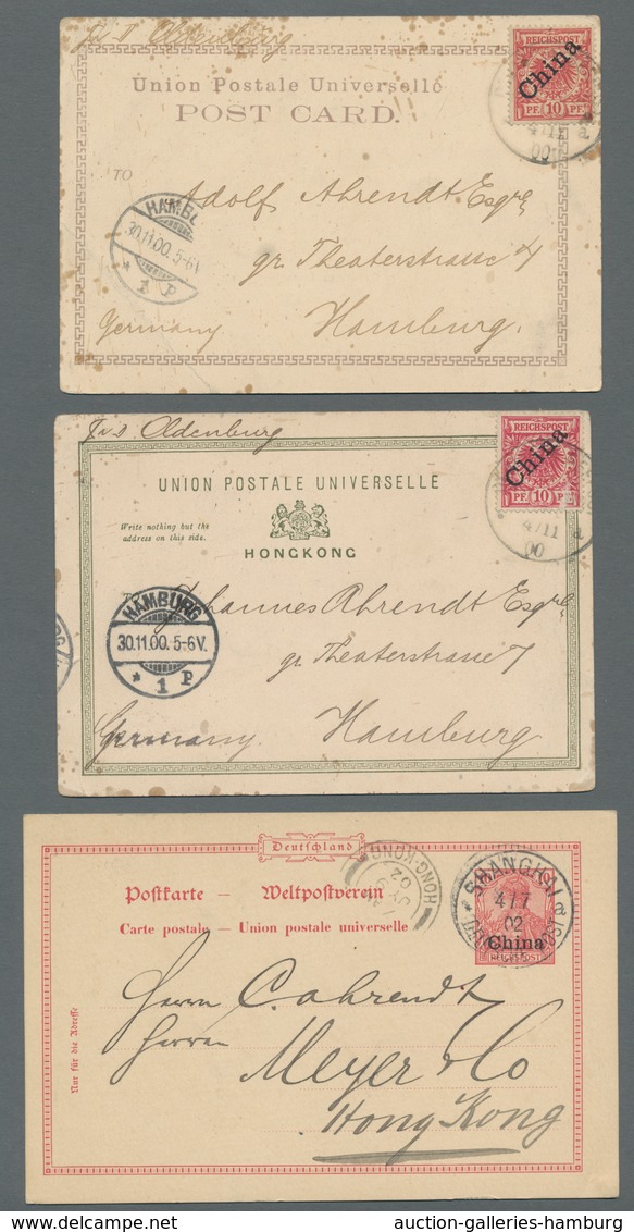 Deutsche Auslandspostämter + Kolonien: 1898-1908, Kleine Partie Von 15 Ganzsachen Und Ansichtskarten - Sonstige & Ohne Zuordnung