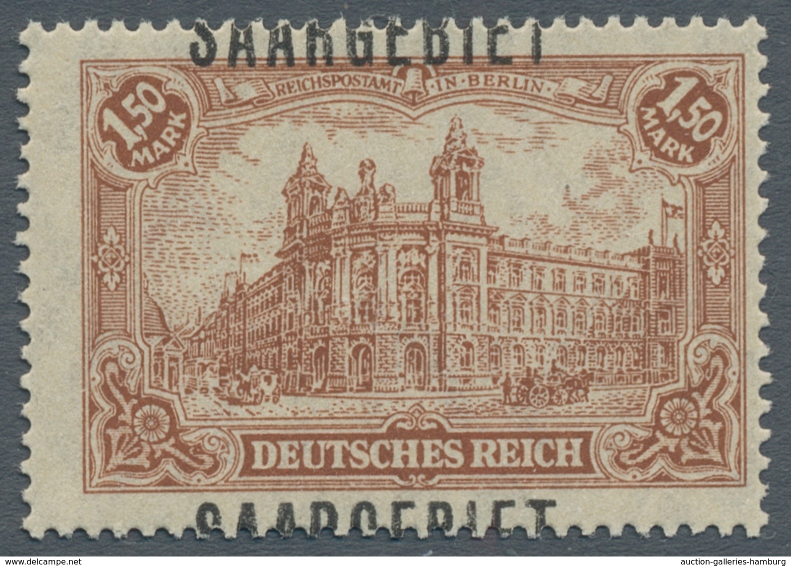 Deutsche Abstimmungsgebiete: Saargebiet: 1920, Reichhaltige Spezialsammlung Ex Mi. 32-52 In Meist Ta - Covers & Documents