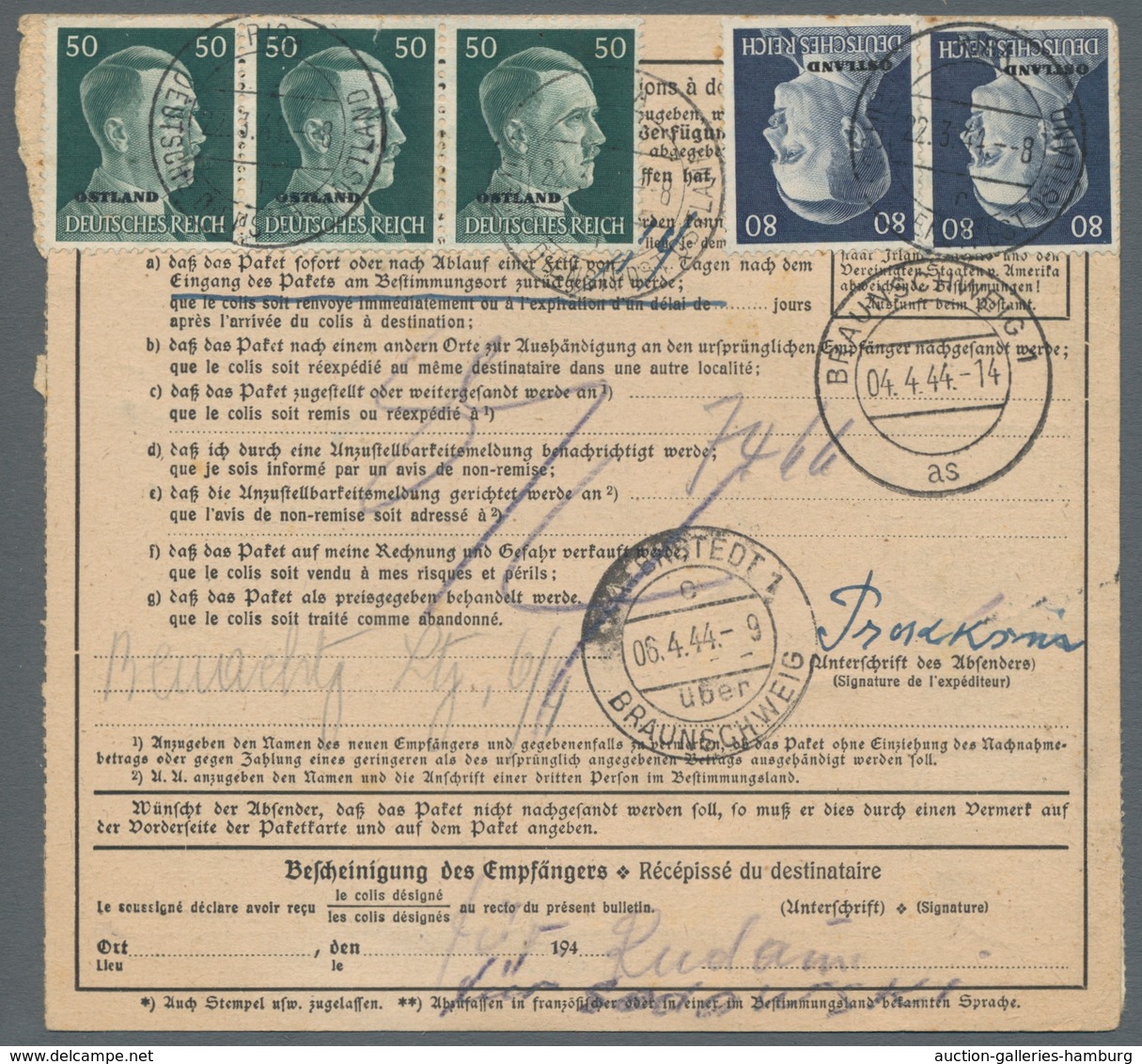 Deutsche Besetzung II. WK: 1938-1945, Bestand Von 30 Belegen Mit U.a. Böhmen Und Mähren, Kanalinseln - Occupation 1938-45