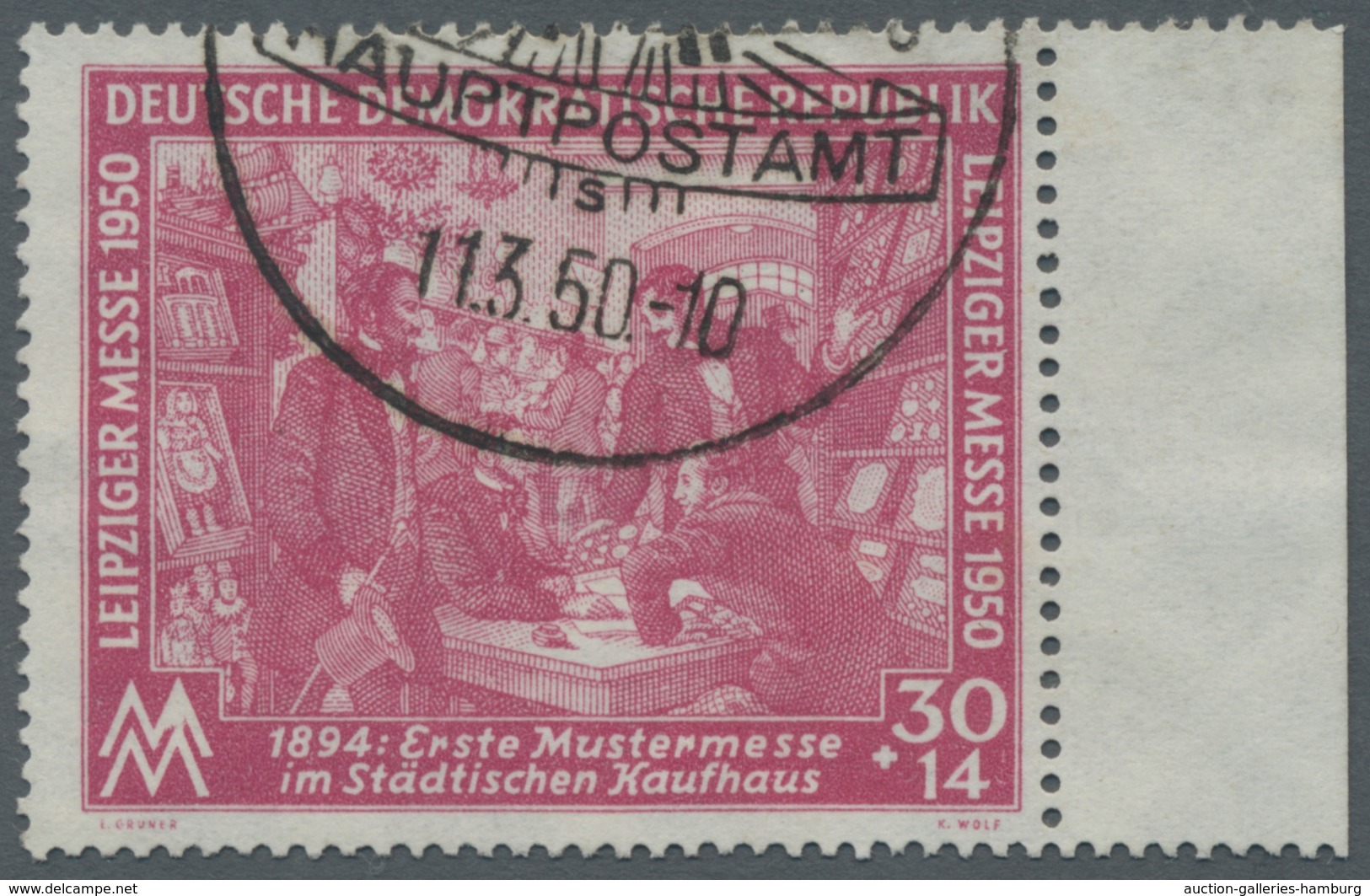 Sowjetische Zone Und DDR: 1945-1990 Umfangreiche Abarten-Sammlung SBZ U. DDR, Sauber Aufgezogen In 3 - Collections