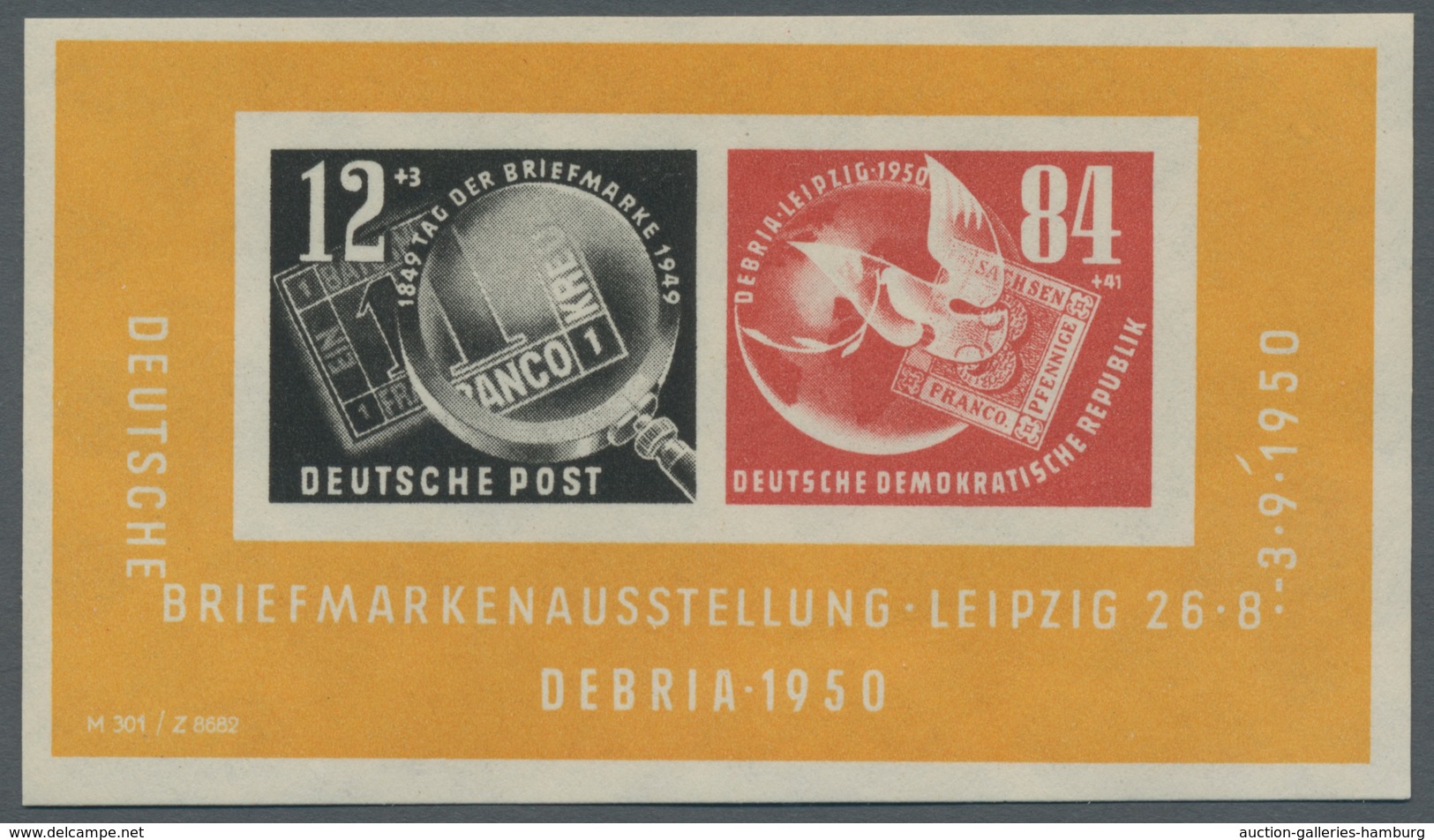 Sowjetische Zone Und DDR: 1945-1990 Umfangreiche Abarten-Sammlung SBZ U. DDR, Sauber Aufgezogen In 3 - Collections