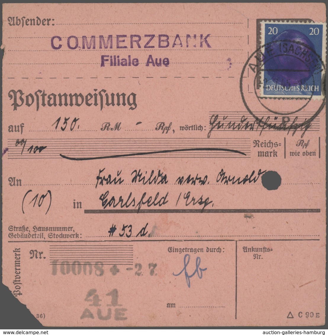 Sowjetische Zone - Sächsische Schwärzungen: 1945, Schöner Posten von 12 Briefen und 2 Ganzsachen, al