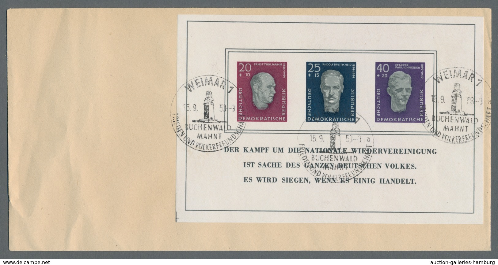 DDR: 1949-1985, Besserer Bestand Von über 170 Belegen Mit U.a. Vielen Portorichtigen Stücken, Blocks - Unused Stamps