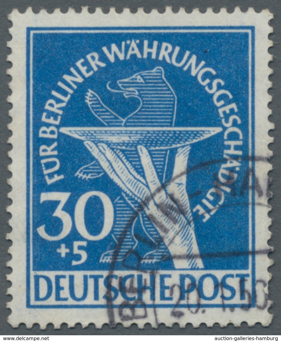 Berlin - Besonderheiten: 1948-1988, Interessante Abartensammlung Berlin Mit Vielen Besonderheiten. S - Sonstige & Ohne Zuordnung