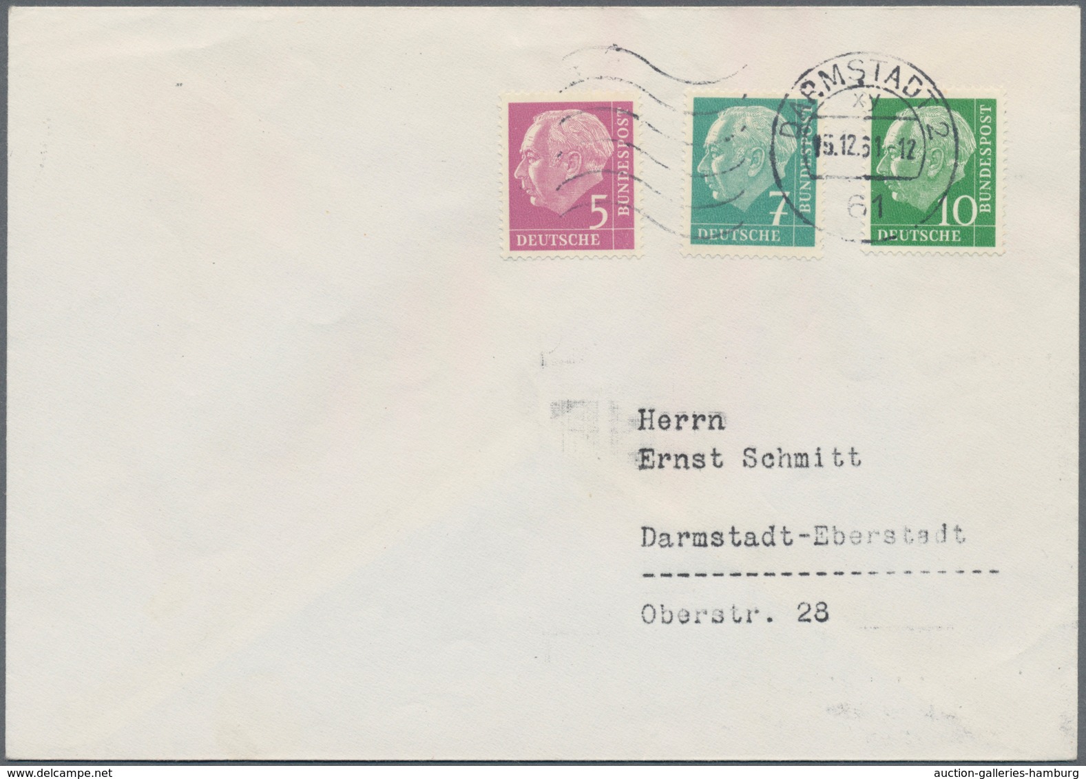Bundesrepublik Deutschland: 1961/1982, Interessantes Konvolut Im Ringbinder, Dabei Heuss Lumogen Und - Used Stamps