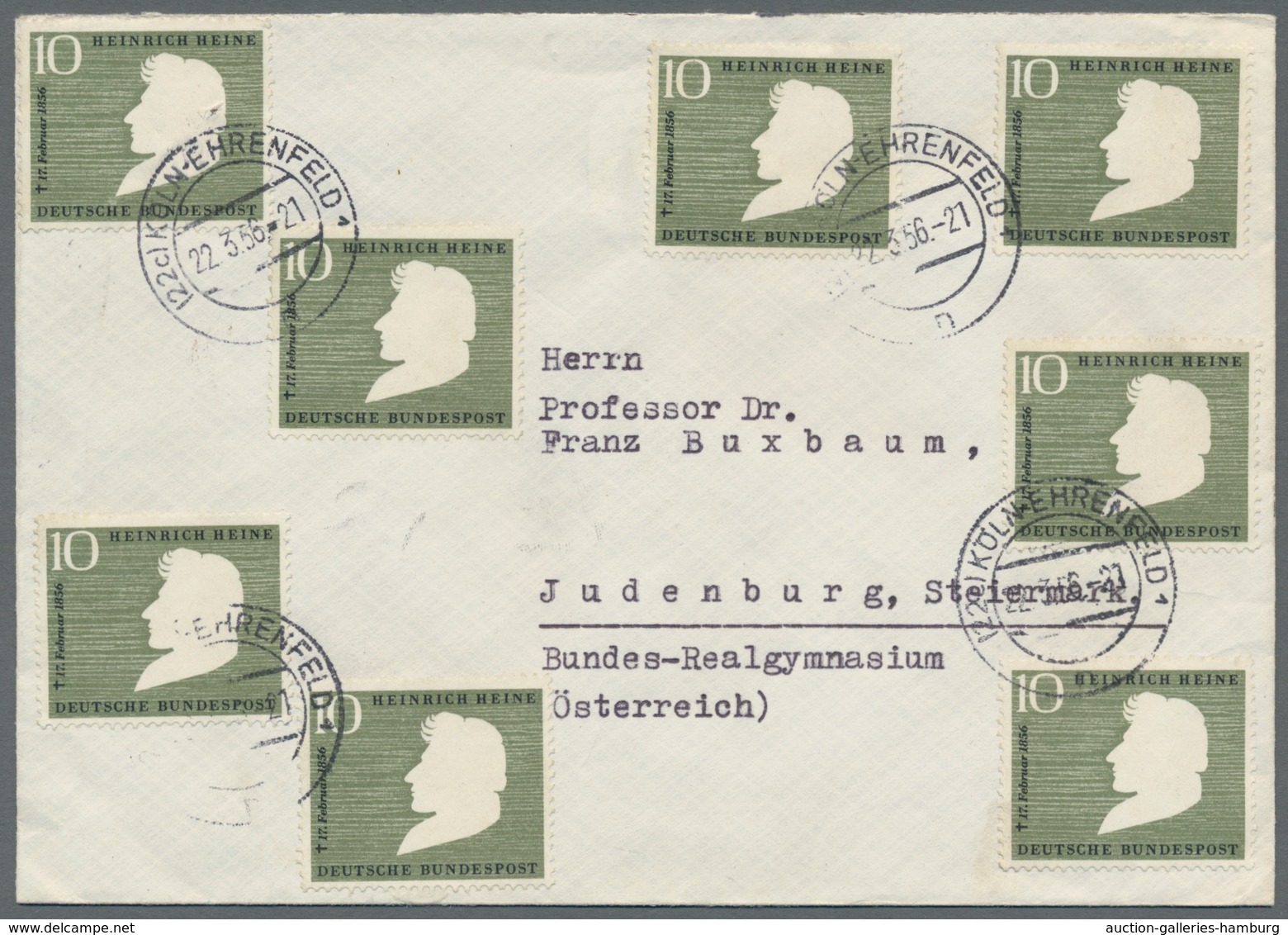 Bundesrepublik Deutschland: 1949 - Ca. 1965 Umfangreiche Briefesammlung Mit Vielen Guten Stücken, üb - Used Stamps