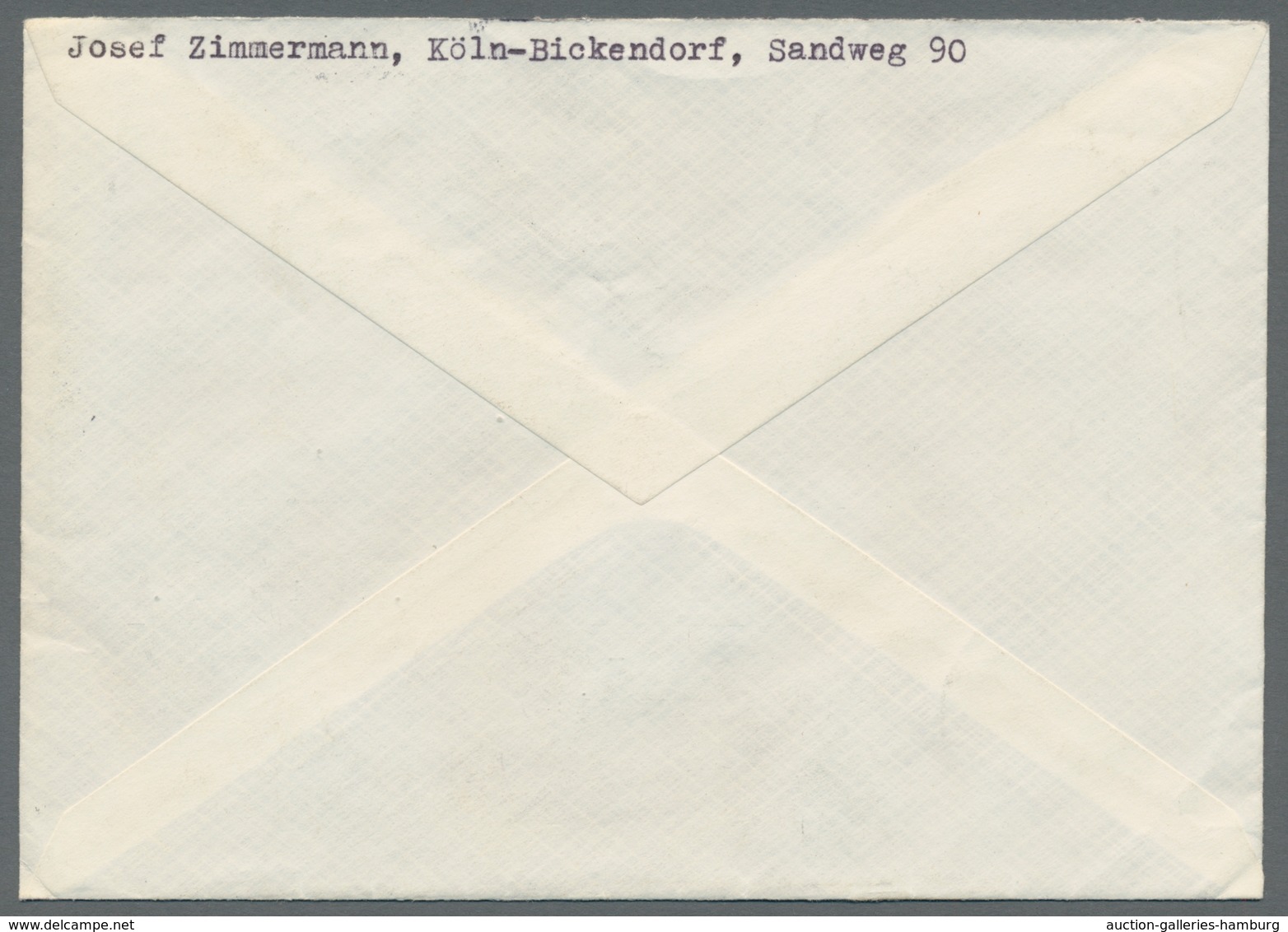 Bundesrepublik Deutschland: 1949 - Ca. 1965 Umfangreiche Briefesammlung Mit Vielen Guten Stücken, üb - Gebraucht