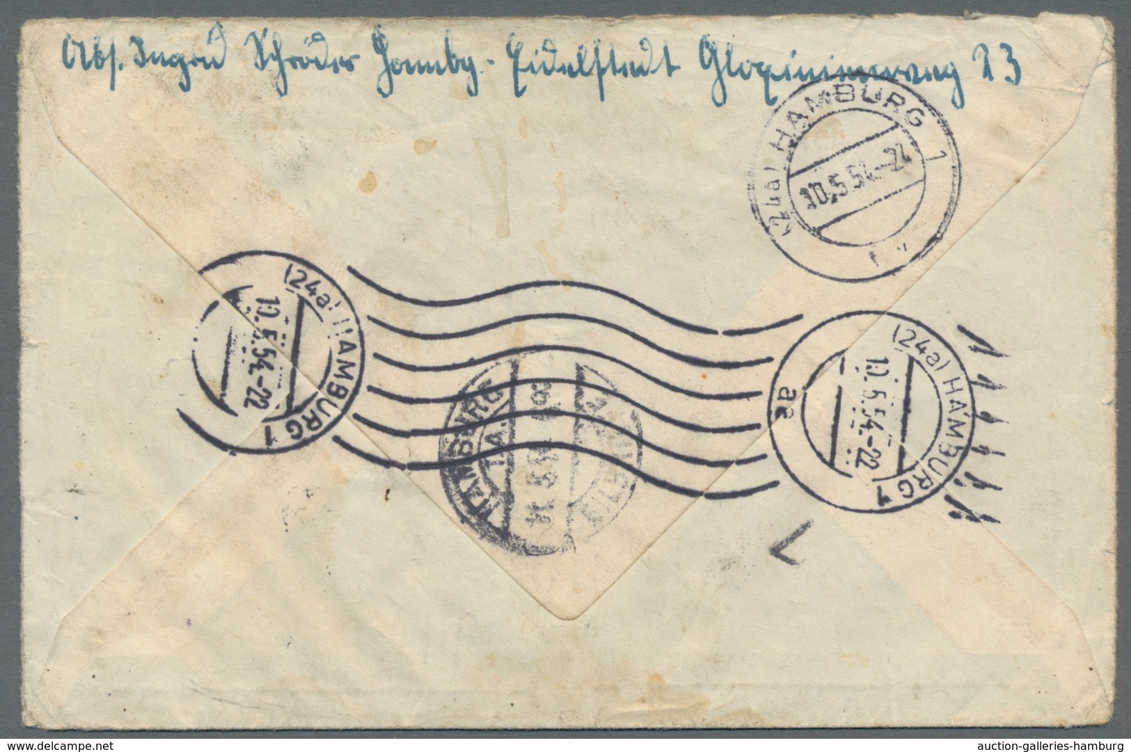 Bundesrepublik Deutschland: 1949 - ca. 1965 umfangreiche Briefesammlung mit vielen guten Stücken, üb