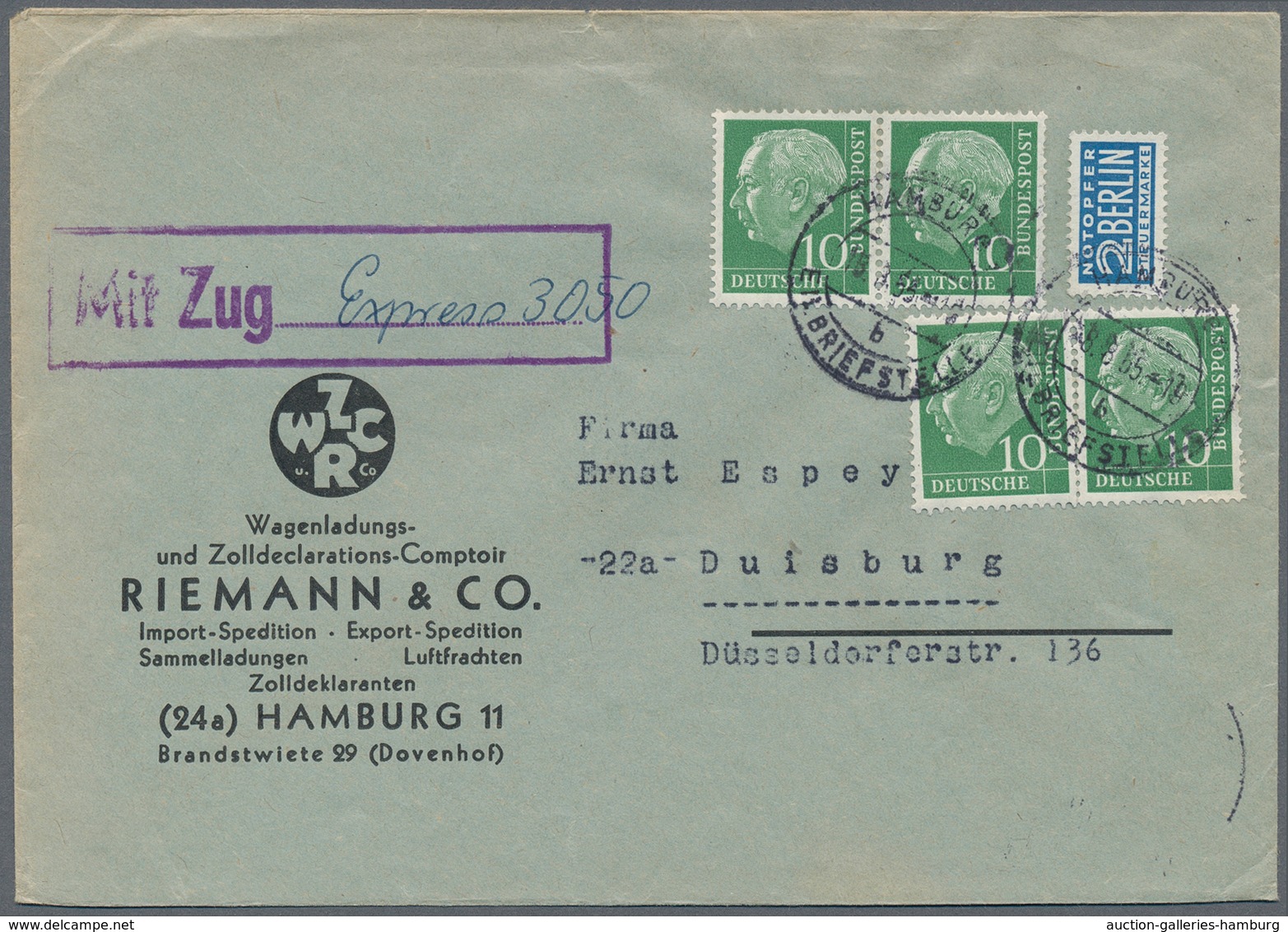 Bundesrepublik Deutschland: 1948/85 (ca.), Posten Von Ca. 60 Aussergewöhnlichen Ehemaligen Einzellos - Gebraucht