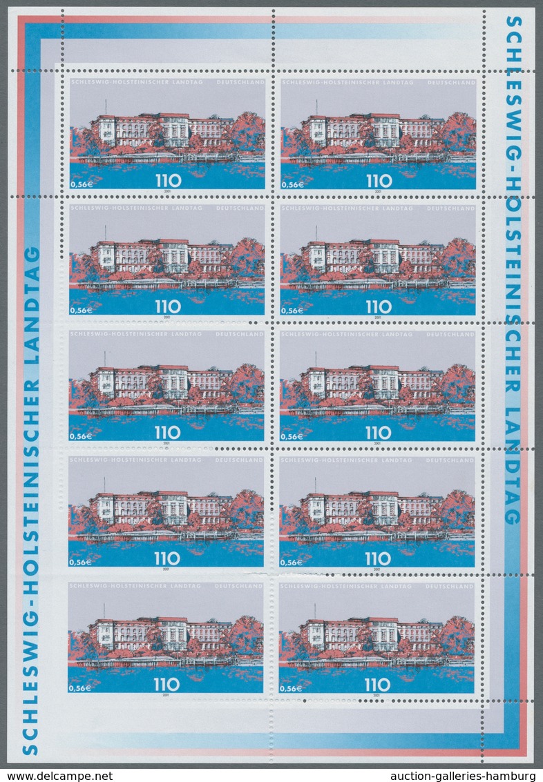 Bundesrepublik Deutschland: 1949-2007, Partie Von Etwa 65 Belegen In Einem Album Mit Blocks, FDC, Ga - Used Stamps