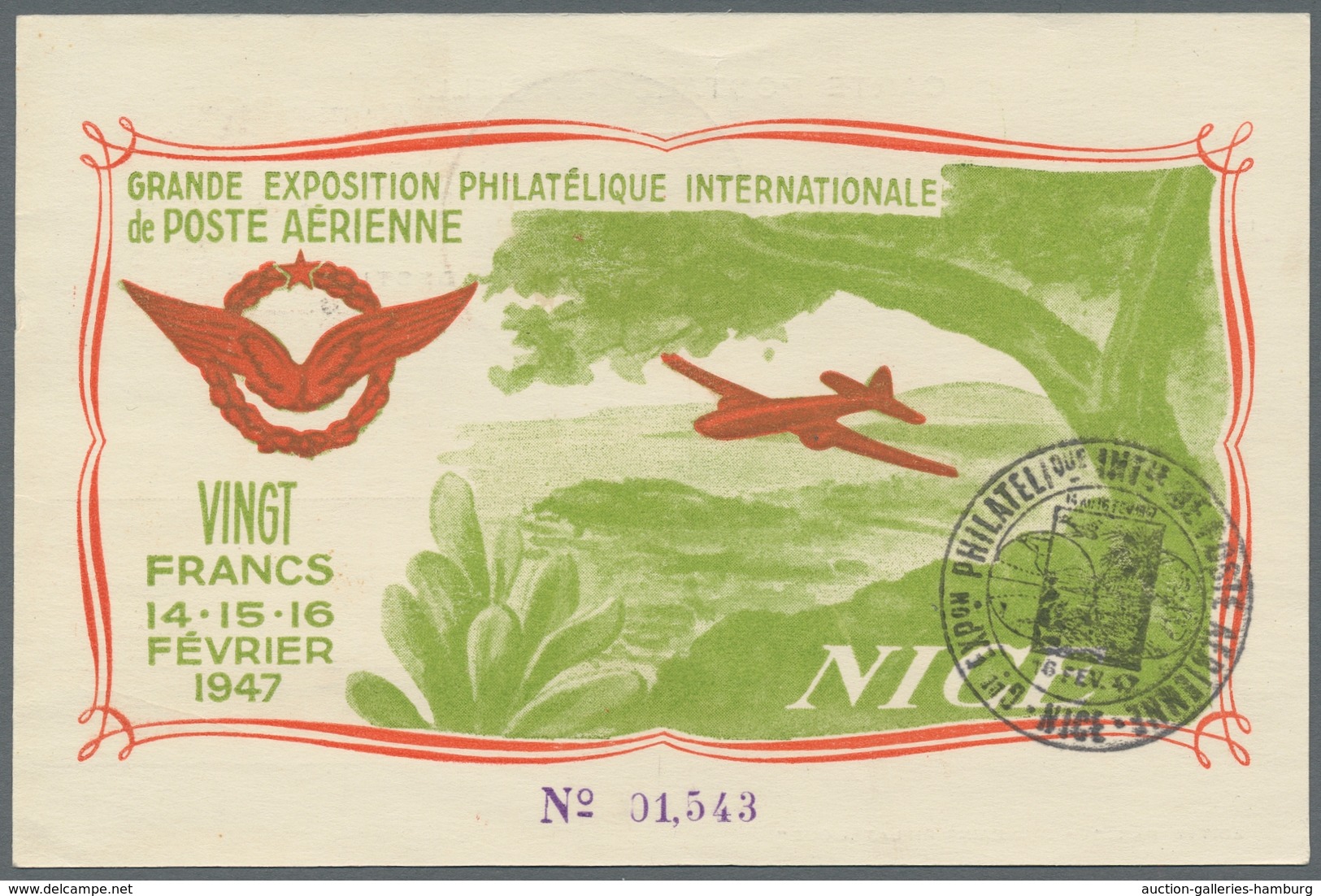 Frankreich: 1925-1947, Partie von 28 Belegen mit Stempeln von verschiedenen Briefmarkenausstellungen