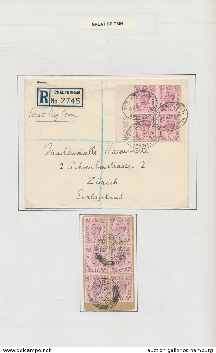 Großbritannien: 1936/1951, King Edward VIII./King George VI., Excessively Specialised Collection Of - Other & Unclassified
