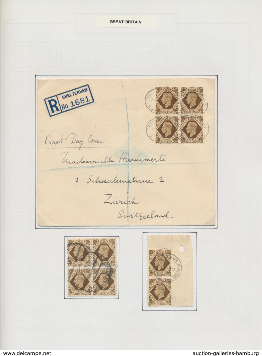 Großbritannien: 1936/1951, King Edward VIII./King George VI., Excessively Specialised Collection Of - Other & Unclassified