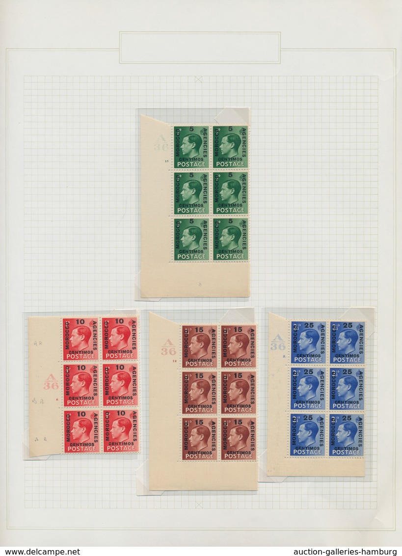 Großbritannien: 1936/1951, King Edward VIII./King George VI., excessively specialised collection of