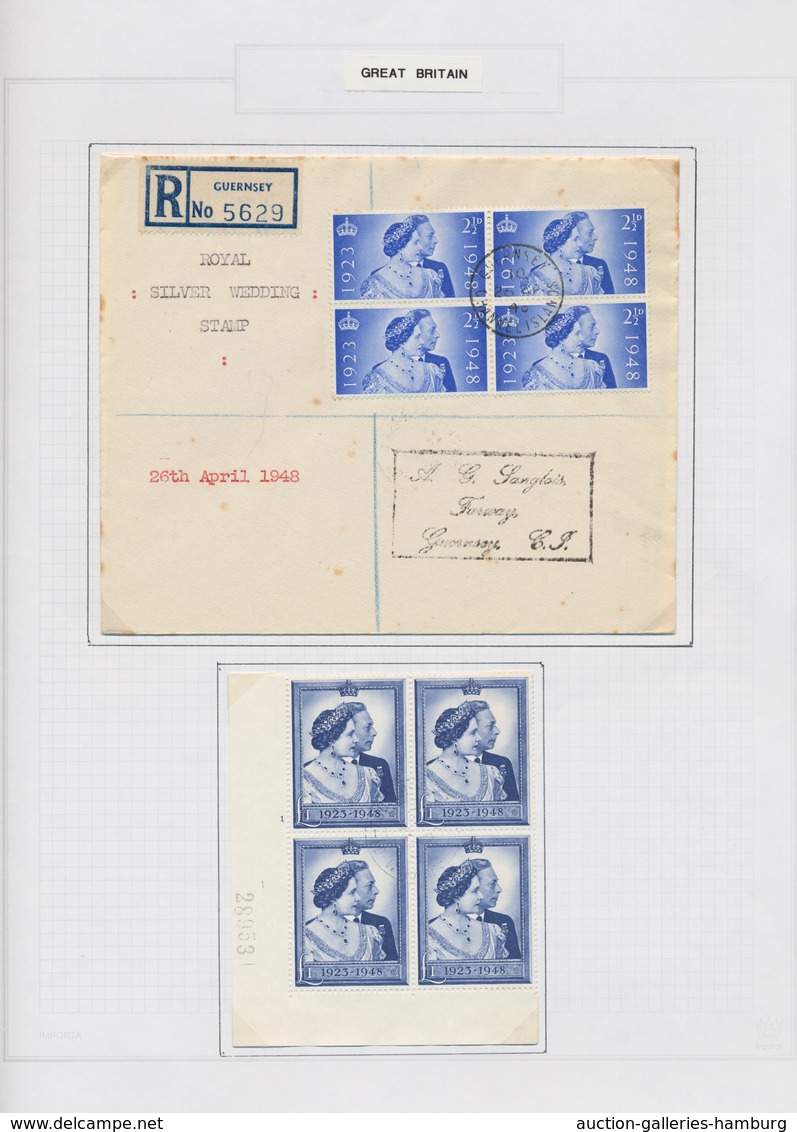 Großbritannien: 1936/1951, King Edward VIII./King George VI., excessively specialised collection of