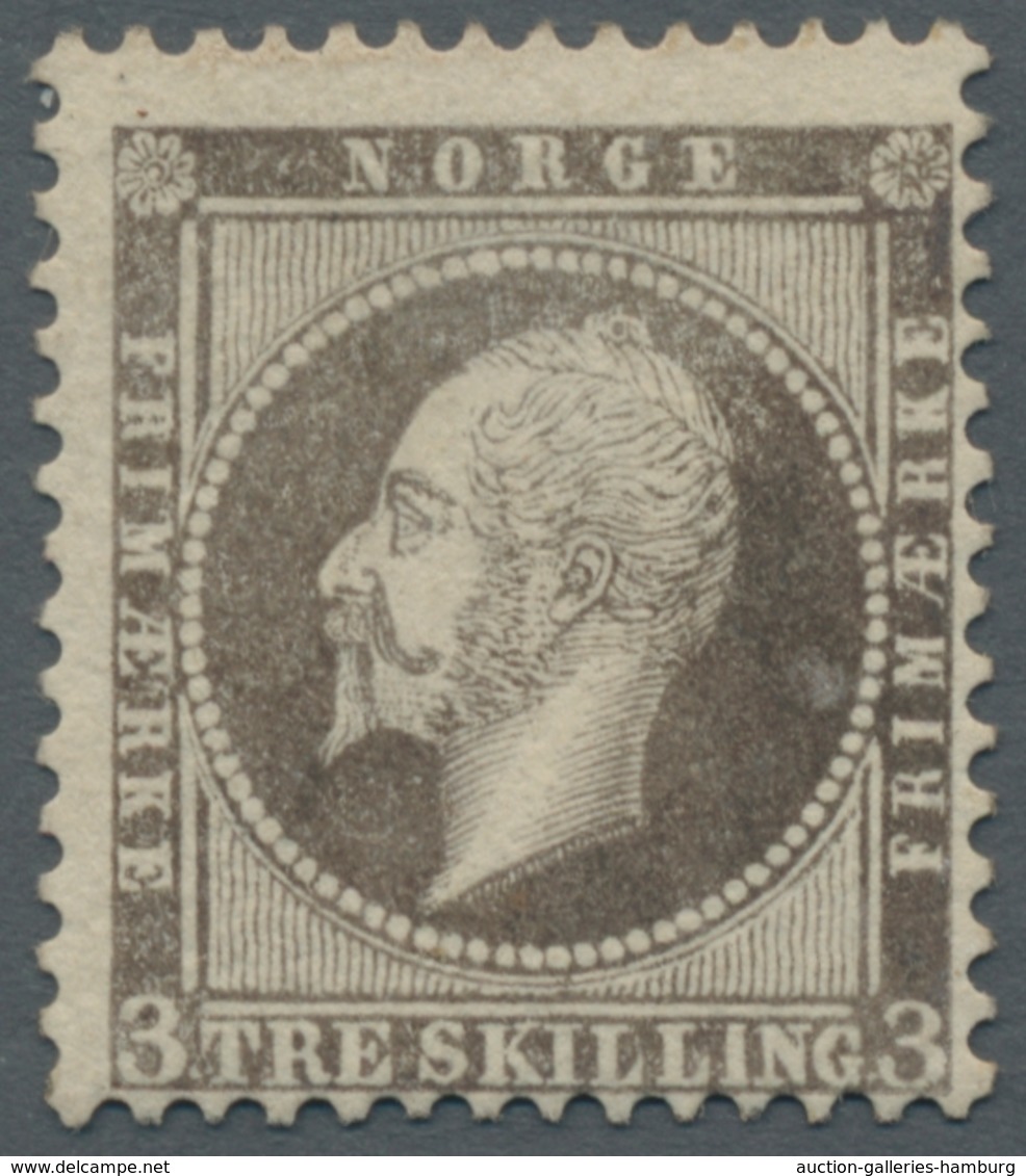 Norwegen: 1856-1993, Sehr Schöne Sammlung Im Sauberen Leuchtturm-Vordruckalbum, Ab 1888 Bis Auf Nr.1 - Used Stamps