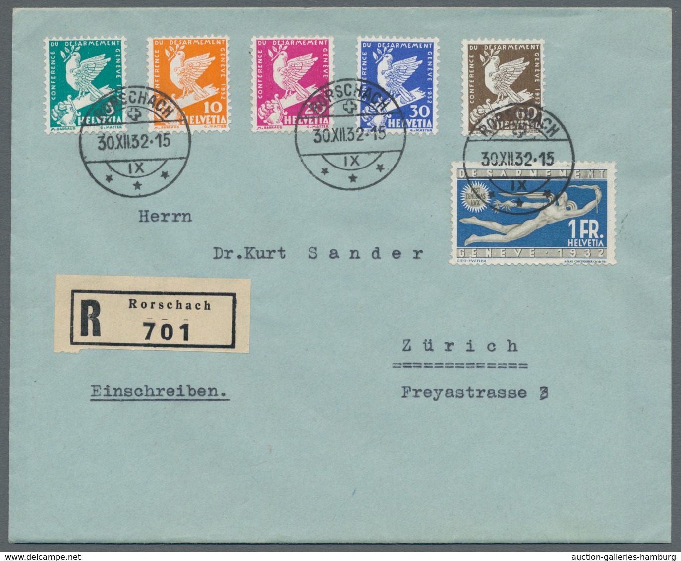 Schweiz: 1841-1945, Partie von etwa 70 Belegen, darunter u.a. Vorphila, Strubli, Blockmarken und Sat