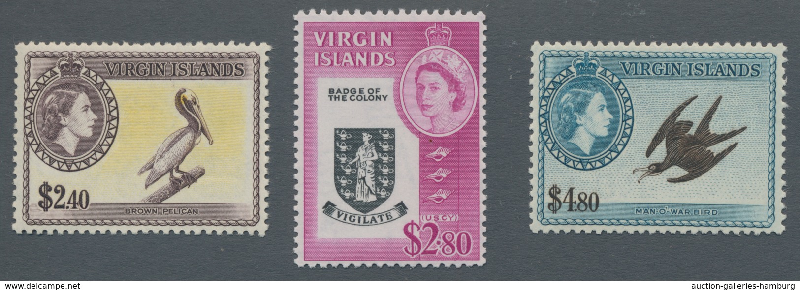 Britische Kolonien: BRITISH VIRGIN ISLANDS, 1953-1995, MNH Collection Housed On A Self Made Leaves A - Other & Unclassified