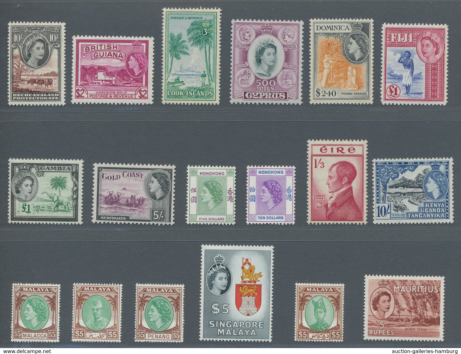 Britische Kolonien: 1948 - 1959, Outstanding Mint Collection Of The Commonwealth And The British Col - Sonstige & Ohne Zuordnung