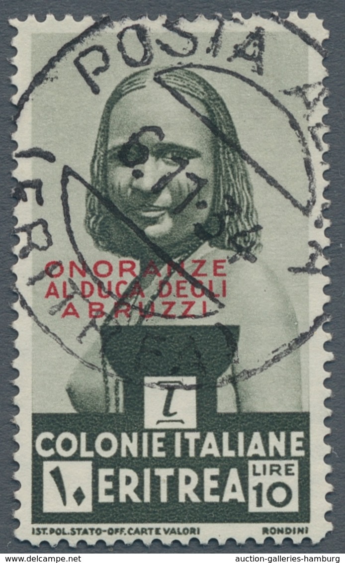 Italienische Kolonien: Italian Colonies And Dependencies, Rich Collection In Three Marini Albums Wit - Amtliche Ausgaben