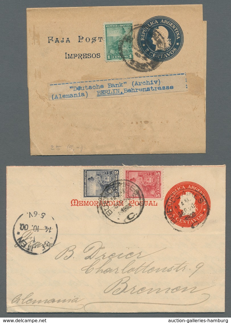 Argentinien: 1897-1908, Assembly Of 16 Postal Stationeries Allegory Of The Republic Of Argentina All - Sonstige & Ohne Zuordnung