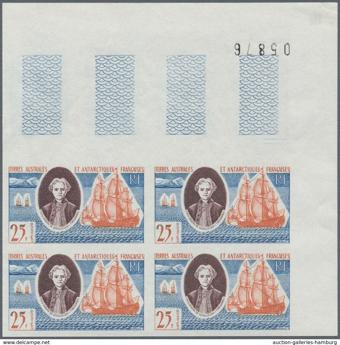 Französische Gebiete In Der Antarktis: 1960, Yves Joseph De Kerguelen De Tremarec (french Navigator) - Other & Unclassified