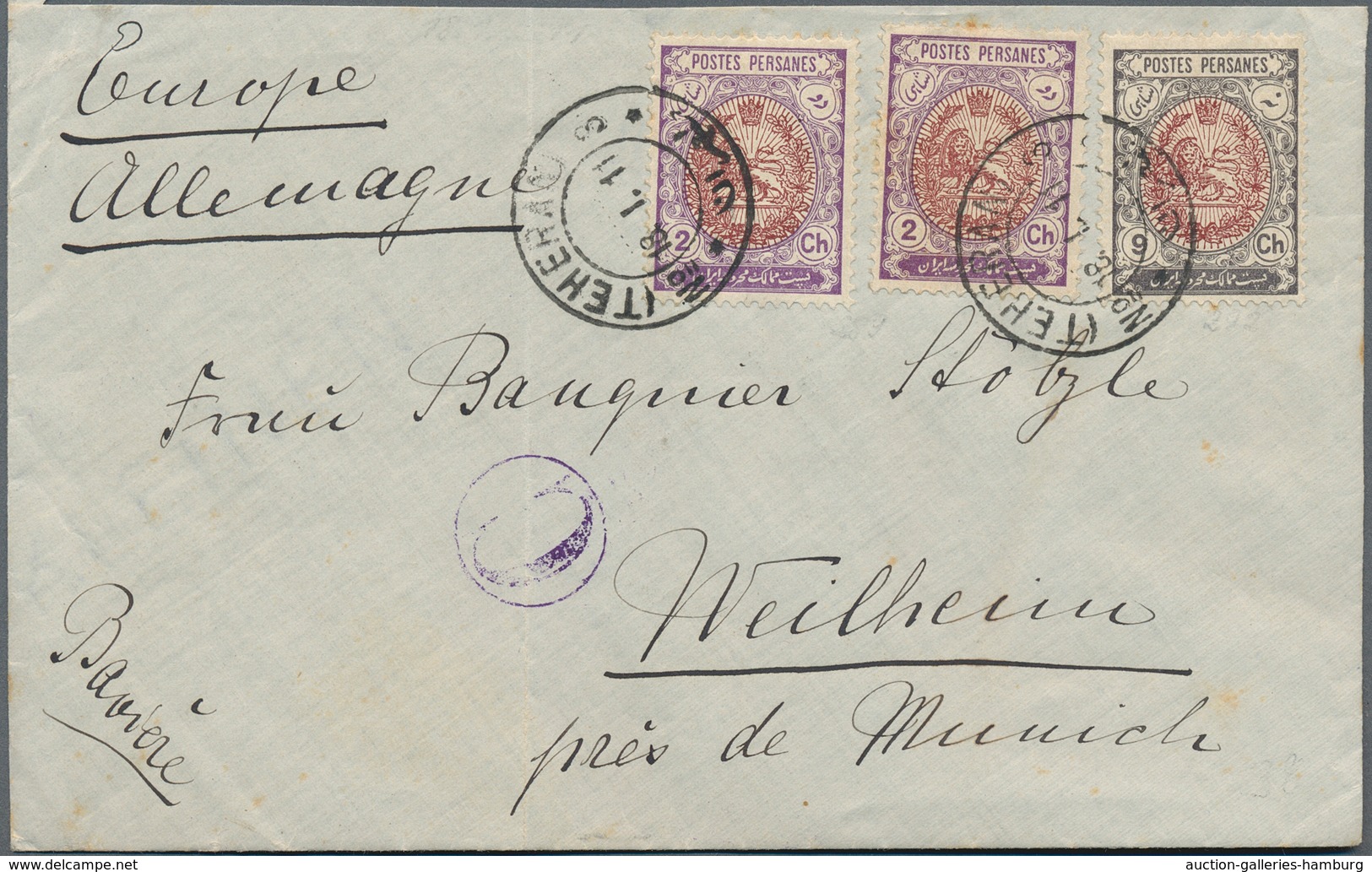 Iran: 1876/1976 (ca.), Outstanding Accumulation Of More Than 130 Pieces, Covers, Parcel Bills And Po - Irán